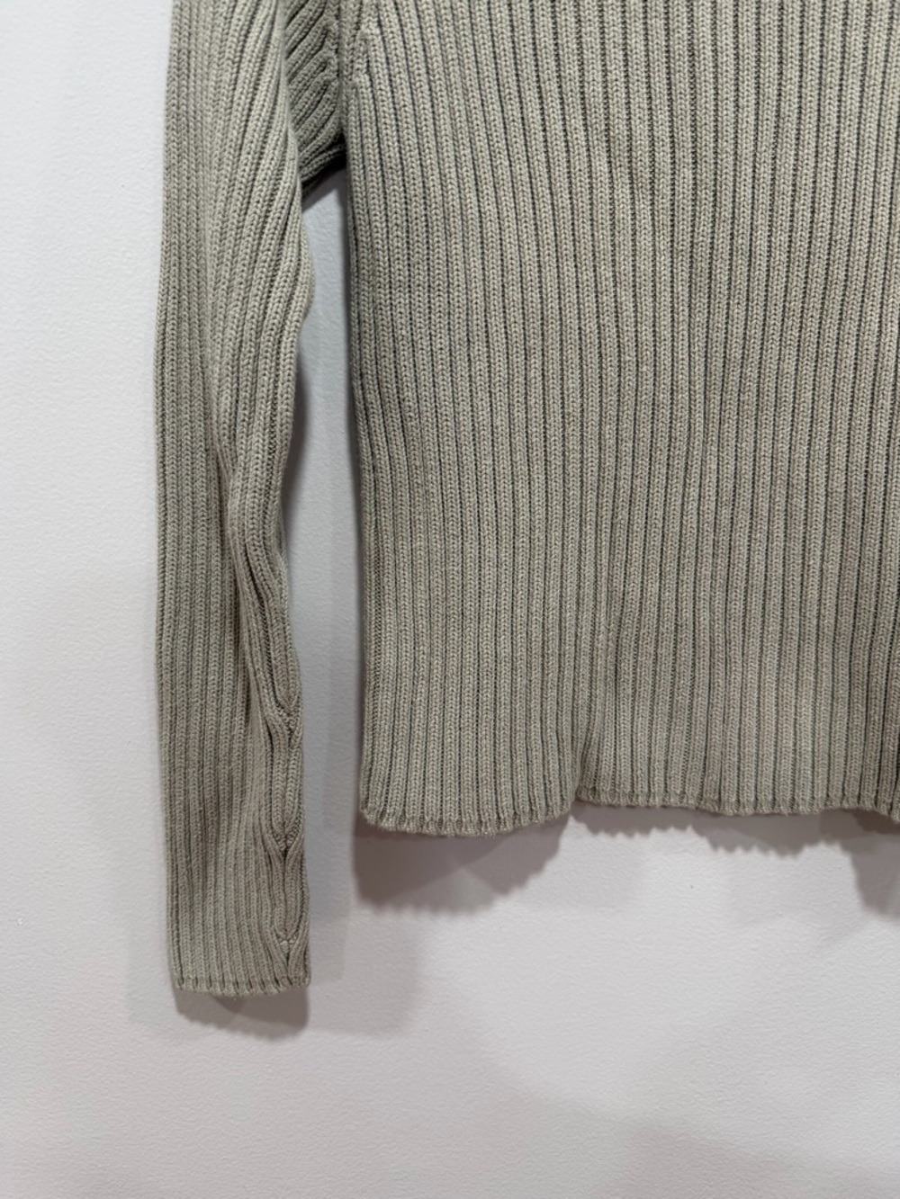 Eddie Bauer Ribbed Knit Sweater Cotton Crewneck Size Medium - Picture 5 of 7